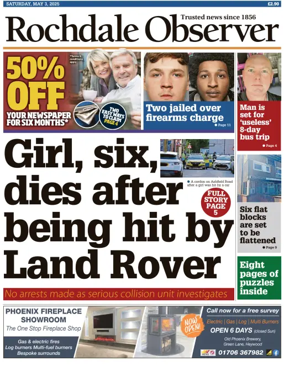Cover of Rochdale Observer