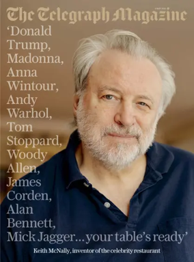 Cover of Telegraph Magazine