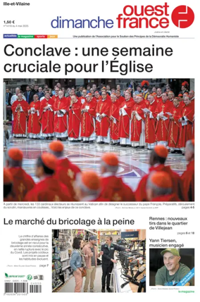 Cover of Dimanche Ouest France (Ille-et-Vilaine)