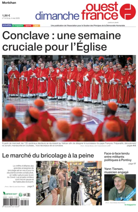 Cover of Dimanche Ouest France (Morbihan)