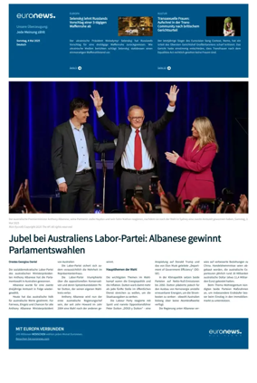 Cover of Euronews (German Edition)