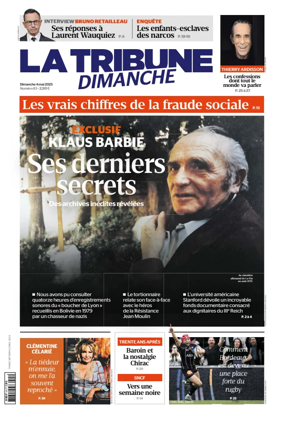 Cover of La Tribune Dimanche (France)
