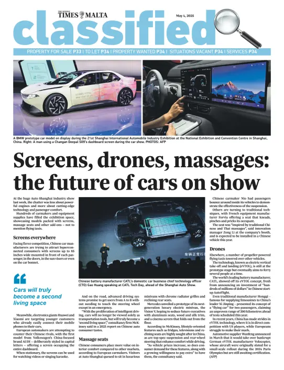 Cover of The Sunday Times of Malta - Classified