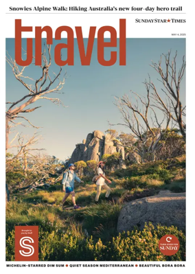 Cover of Sunday Star Times Travel