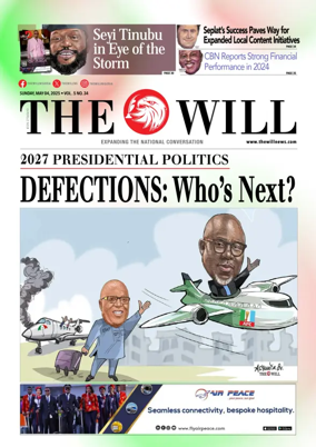 Cover of THEWILL NEWSPAPER