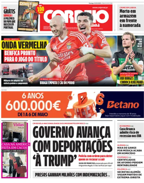 Cover of Correio da Manhã Weekend