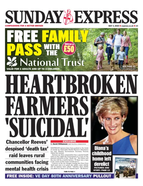 Cover of Sunday Express