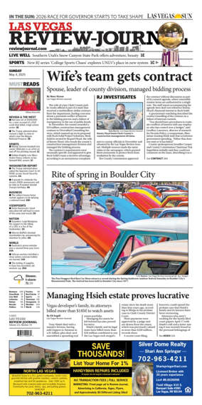 Cover of Las Vegas Review-Journal (Sunday)