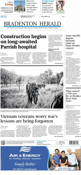 Cover of The Bradenton Herald (Sunday)