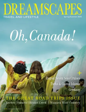 Cover of Dreamscapes Travel & Lifestyle Magazine