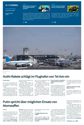 Cover of Euronews (German Edition)