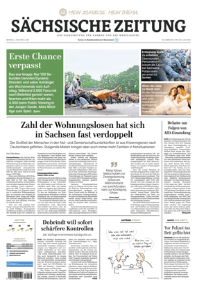 Cover of Sächsische Zeitung  (Kamenz)