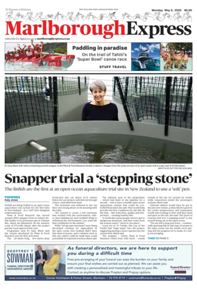 Cover of Marlborough Express