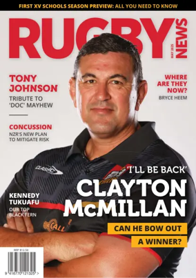 Cover of NZ Rugby News