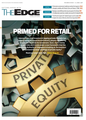 Cover of The Edge Singapore