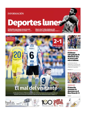 Cover of Deporte Lunes
