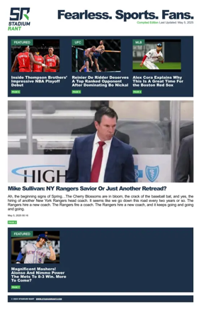 Cover of Stadium Rant