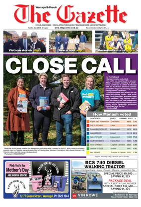 Cover of Warragul & Drouin Gazette