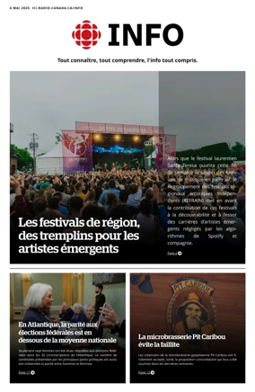 Cover of Radio-Canada Info
