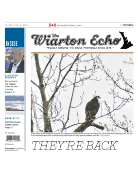 Cover of Wiarton Echo