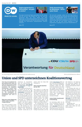 Cover of Deutsche Welle (German edition)