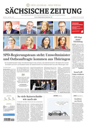Cover of Sächsische Zeitung  (Dippoldiswalde)