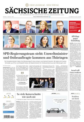 Cover of Sächsische Zeitung  (Großenhain)