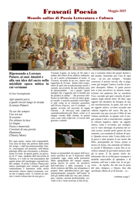 Cover of Frascati Poesia