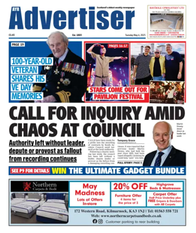Cover of Ayr Advertiser