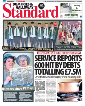 Cover of Dumfries & Galloway Standard