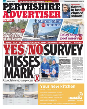 Cover of Perthshire Advertiser