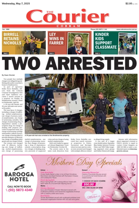 Cover of The Cobram Courier