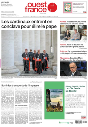 Cover of Ouest France (Ancenis)