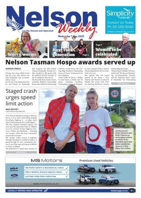 Cover of Nelson Weekly