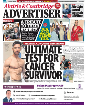 Cover of Airdrie & Coatbridge Advertiser
