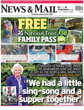 Cover of Aldershot News & Mail