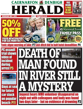 Cover of Caernarfon Herald