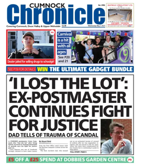 Cover of Cumnock Chronicle