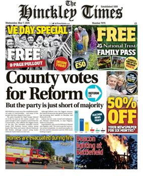 Cover of Hinckley Times