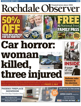 Cover of Rochdale Observer