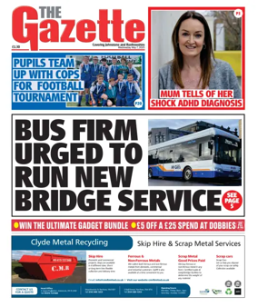 Cover of The Gazette (Scotland)