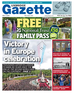 Cover of Uxbridge Gazette