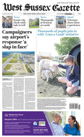 Cover of West Sussex Gazette