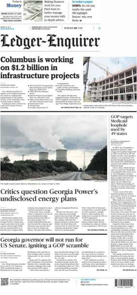 Cover of Ledger-Enquirer