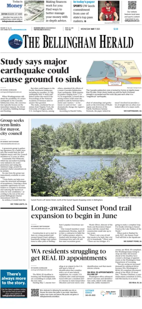 Cover of The Bellingham Herald