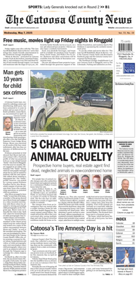 Cover of The Catoosa County News