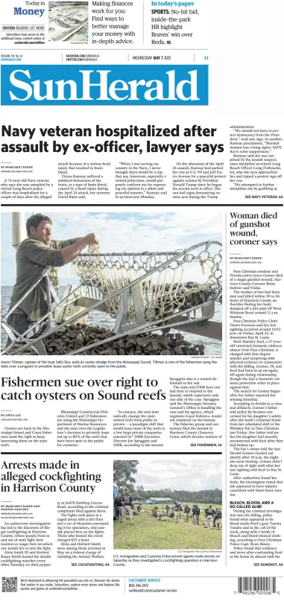 Cover of The Sun Herald