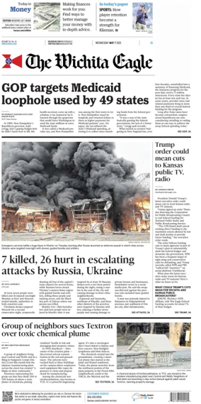 Cover of The Wichita Eagle
