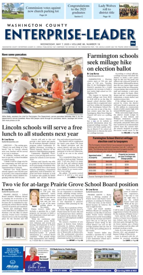 Cover of Washington County Enterprise-Leader