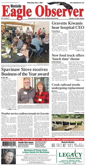 Cover of Westside Eagle-Observer